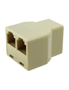 ADAPTADOR 3 RJ45 H/H CAT.3