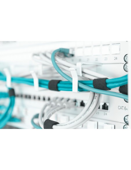 PANEL GUIA PASACABLES RACK 19" GRIS