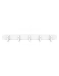 PANEL GUIA PASACABLES RACK 19" GRIS 2