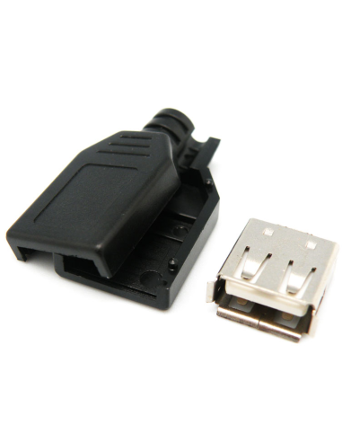 CONECTOR USB HEMBRA TIPO A AER