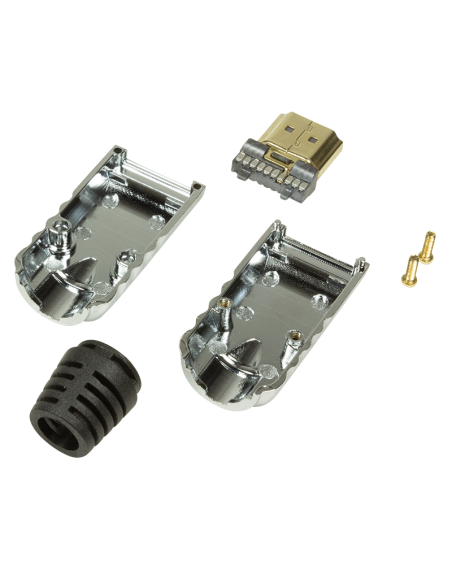 Conector HDMI para autoensamblaje