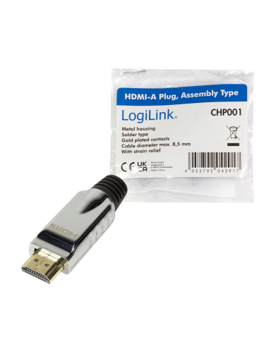 Conector HDMI para autoensamblaje