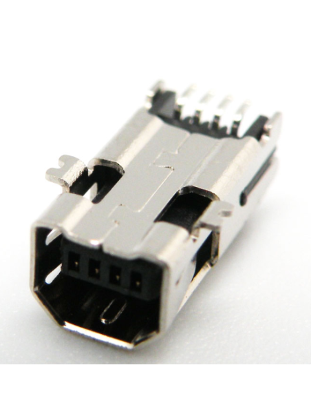CONECTOR MINI USB TIPO B HEMBRA PCB