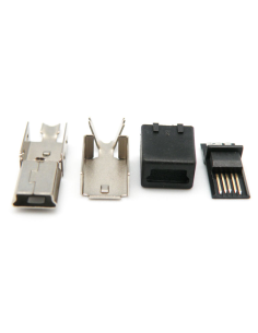 CONECTOR MINI USB 5P.MACHO