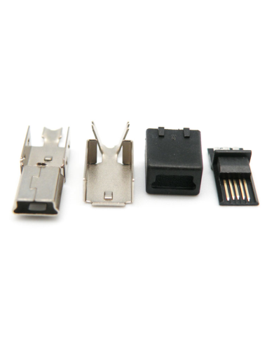 CONECTOR MINI USB 5P.MACHO