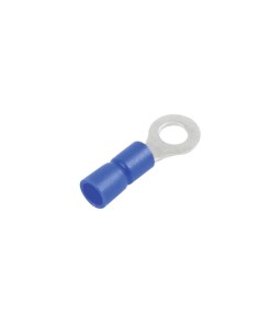 BLISTER TERMINAL AISLADO REDONDO 3,7mm AZUL