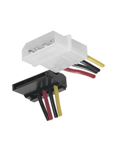 CABLE ADAPTADOR ALIMENTACION MOLEX SATA ACODADO 2