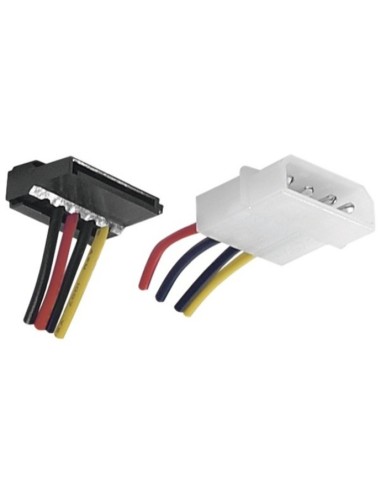 CABLE ADAPTADOR ALIMENTACION MOLEX SATA ACODADO