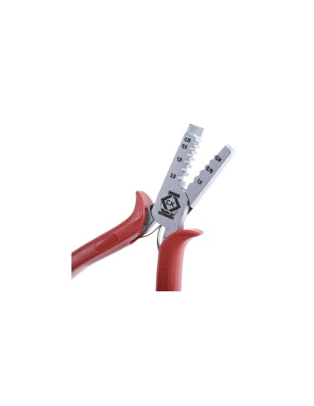 CRIMPADORA C&K  PUNTERAS  0.25-2.5mm²