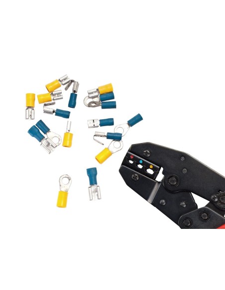 Crimpadora de terminales aislados