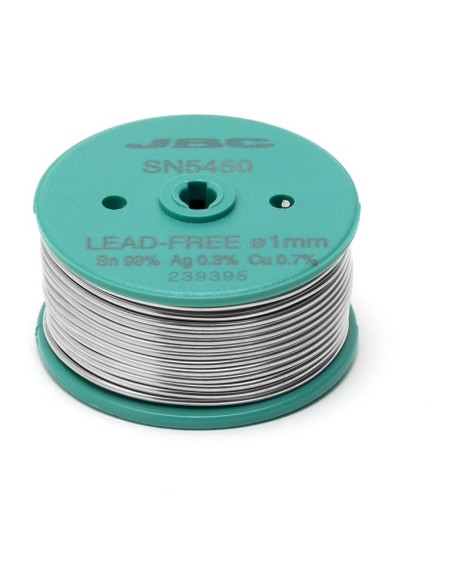 ESTAÑO JBC PBF Sn99-Ag0.3-Cu0.7 Ø1mm Para 55N & AP250