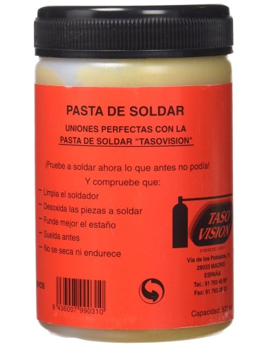 PASTA "FLUX" PARA SOLDAR 500GR