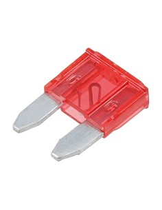 MINIFUSIBLE de clip 10A - 32V 17x11mm para automóvil