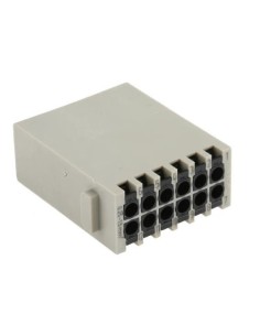 Aislante para conector industrial HARTING Macho-serie Han-Modular 2