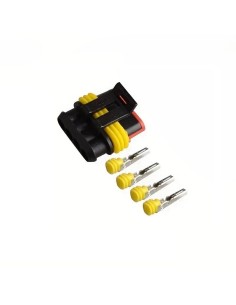 CONECTOR 4 VIAS HEMBRA SUPERSEAL IP67 ESTANCO