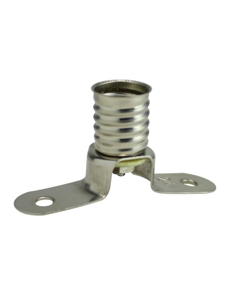 PORTALAMPARAS ROSCA E-10 METALICO