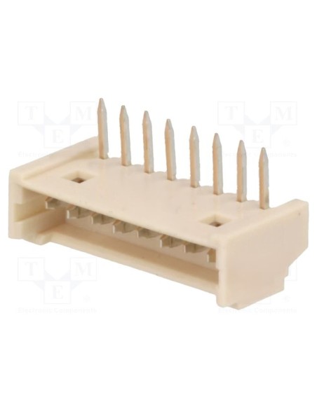 CONECTOR MACHO PCB 8 PINES 1,25mm