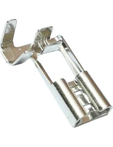 BOLSA 12 TERMINAL HEMBRA 6,3 CODO DIAMETRO 2,5