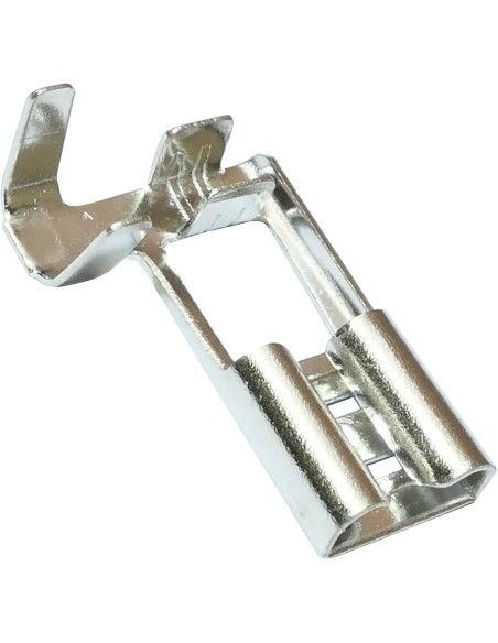 BOLSA 12 TERMINAL HEMBRA 6,3 CODO DIAMETRO 2,5