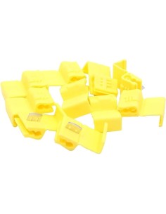 BLISTER 10 CONECTORES RAPIDOS AMARILLOS 6MM