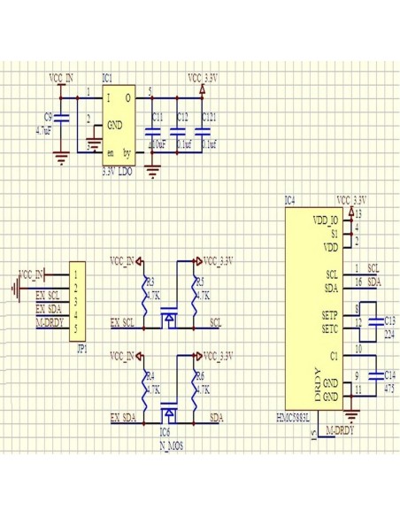 MÓDULO DE CAMPO MAGNÉTICO DE TRES EJES