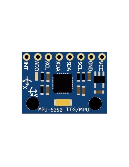 GIROSCOPIO DE TRES EJES & ACELERÓMETRO TRIAXIAL I2C 3-5V