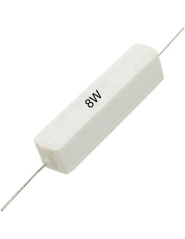 RESISTENCIA CERAMICA BOBINADA 22H 10% 8W
