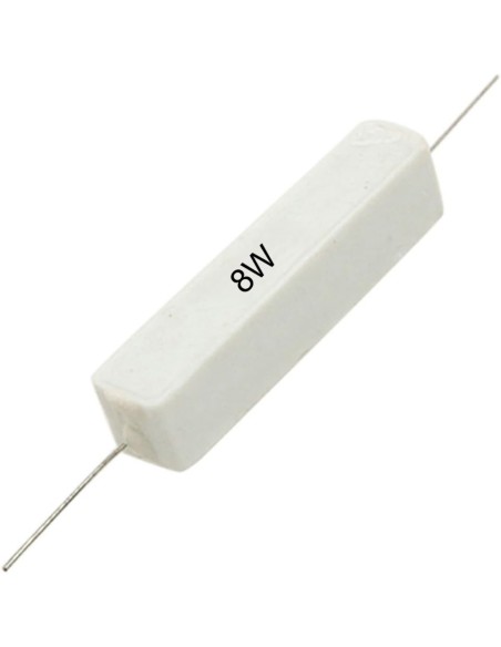 RESISTENCIA CERAMICA BOBINADA 33H 10% 8W