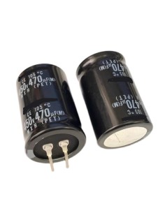 470UF 450V 35X50 SNAP CONDENSADOR ELECTROLITICO RADIAL