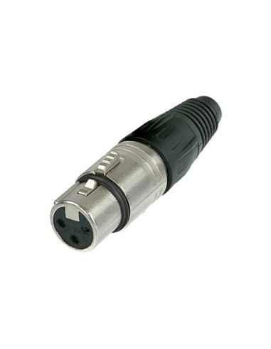 CONECTOR NEUTRIK XLR-3 PINS HEMBRA AEREA