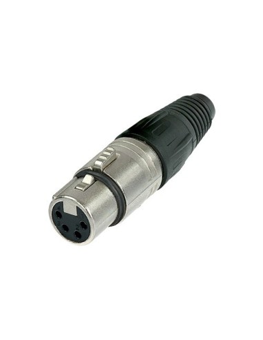 CONECTOR NEUTRIK XLR-4 HEMBRA AEREO