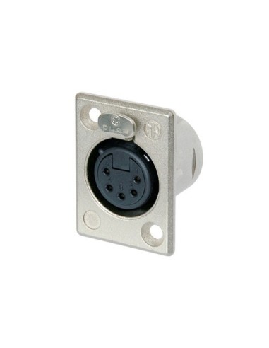 CONECTOR NEUTRIK XLR HEMBRA PANEL 5 CTS