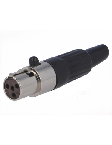 MINI XLR HEMBRA AEREA 4CTS