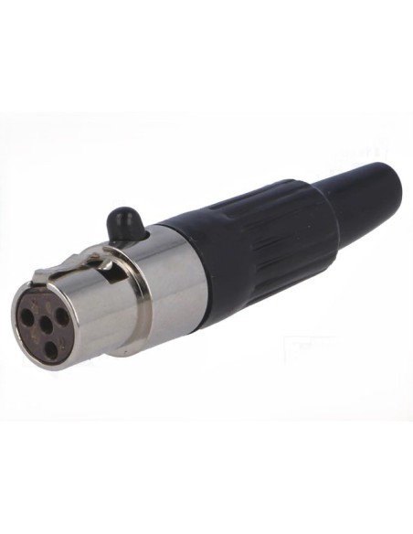 MINI XLR HEMBRA AEREA 4CTS