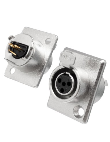 BASE MINI XLR HEMBRA 4CTS