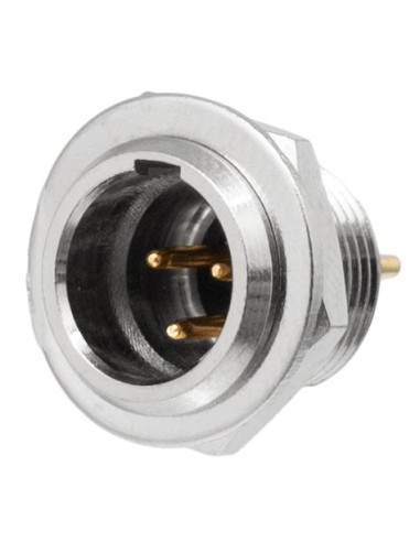 BASE MINI XLR MACHO 3CTS