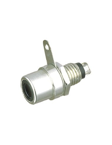 BASE RCA HEMBRA PARA CHASIS NEGRA