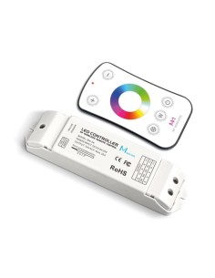 Controlador LED RGBW - con mando a distancia RF