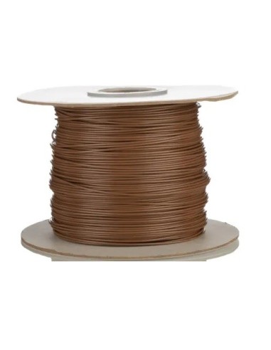 100MT CABLE MULTIFILAR 0.22MM² MARRON
