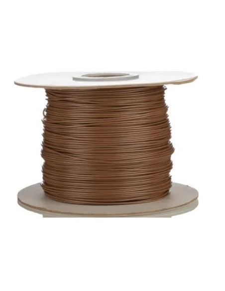 100MT CABLE MULTIFILAR 0.22MM² MARRON