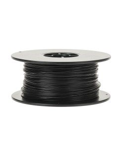 BOBINA 100M CABLE RIGIDO 0.2mm² NEGRO