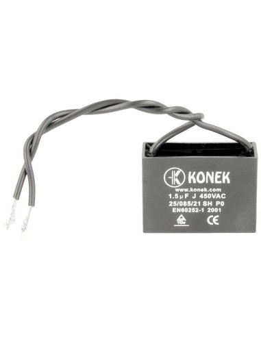 CONDENSADOR 1.5µF 450VAC PARA ARRANQUE DE VETILADORES