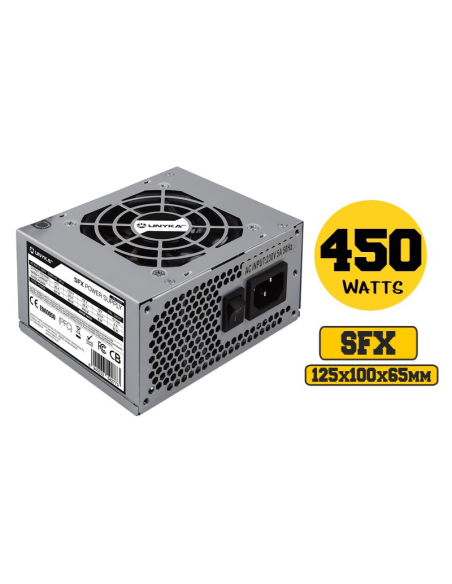 Fuente de alimentación SFX 450W V. 80mm