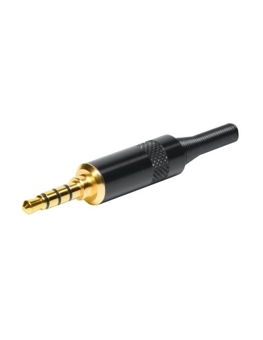 Conector Jack 3,5mm Macho 3 Anillos Ø 3,0mm