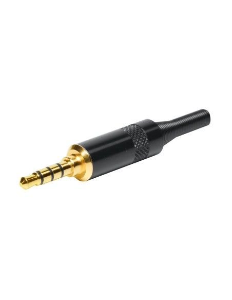 Conector Jack 3,5mm Macho 3 Anillos Ø 3,0mm