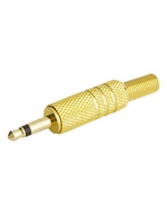 JACK DORADO STEREO 3.5MM METAL