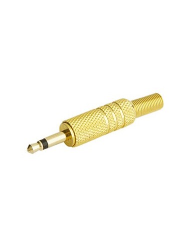 JACK DORADO STEREO 3.5MM METAL