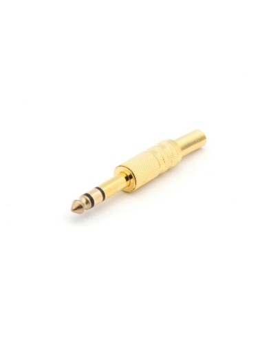 CA024 JACK STEREO 6.3MM METALI