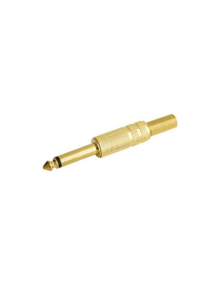 JACK MACHO MONO DORADO 6.3MM