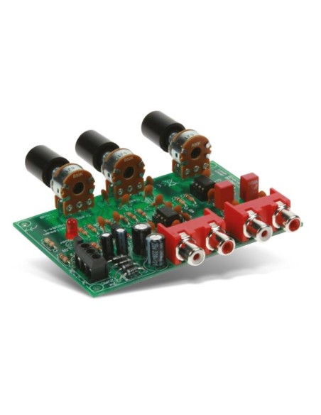 AJUSTE DEL VOLUMEN Y DEL TONO - PREAMPLIFICADOR - KIT PARA MONTAR